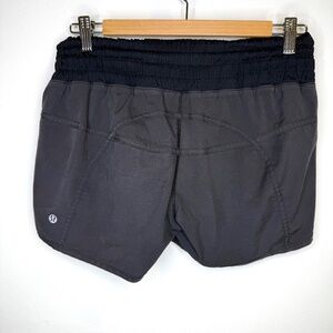 lululemon athletica Black and Gray Athletic Shorts